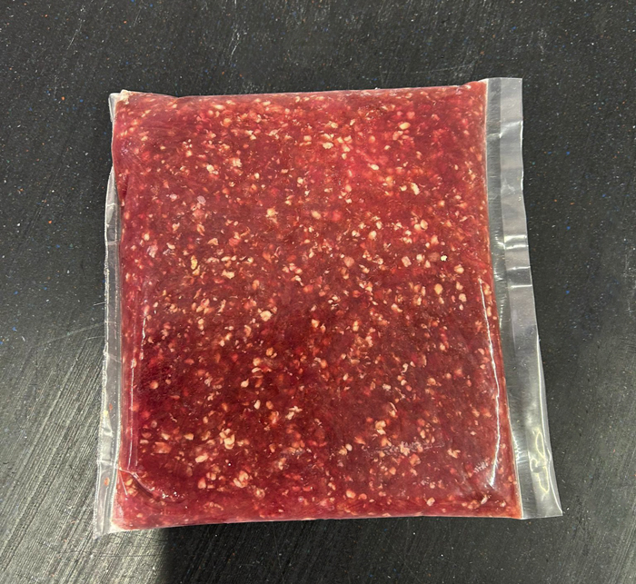 Hackfleisch lokaler Erzeuger, Metzger, Gutach